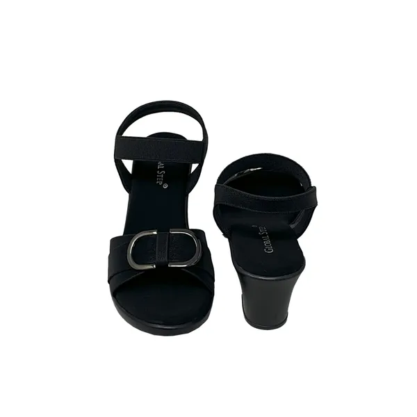 Black_Vegan_Leather_Premium_&_Elegant_Sandal_For_Women