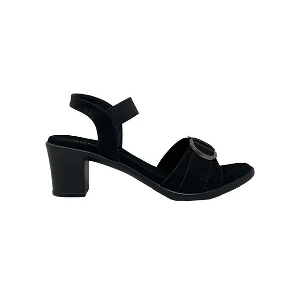 Black_Vegan_Leather_Premium_&_Elegant_Sandal_For_Women