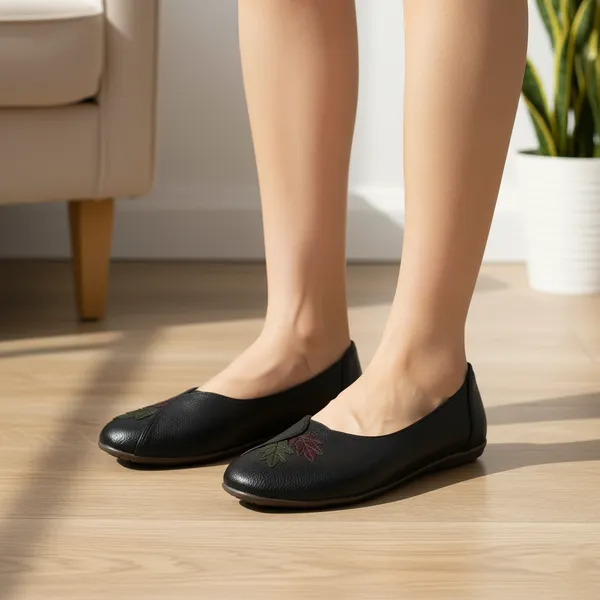 Black_Dry-Milled_Leather_Premium_&_Elegant_Shoes_For_Women