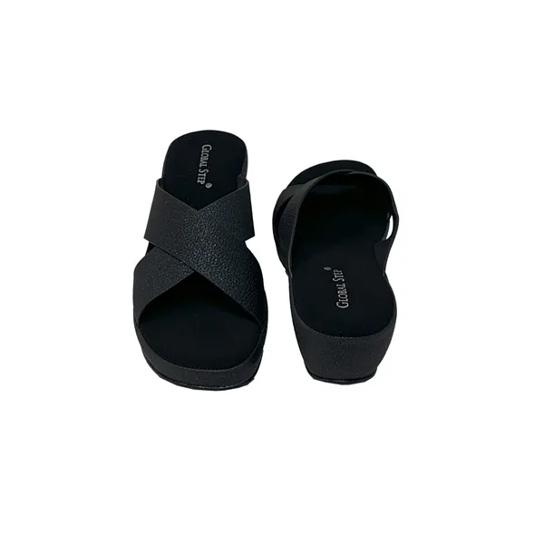 Black_Vegan_Leather_Premium_&_Elegant_Sandal_For_Women