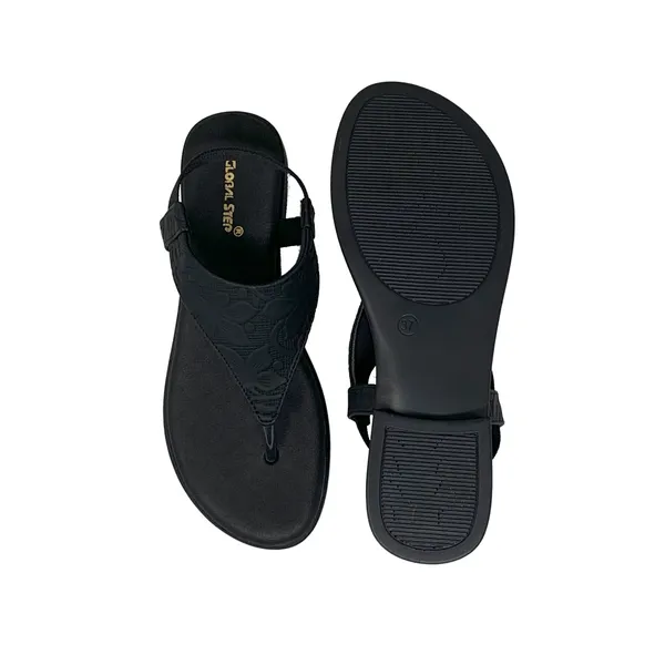 Black_Vegan_Leather_Premium_&_Elegant_Sandal_For_Women
