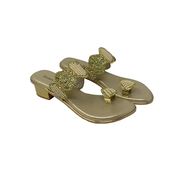 Gold_Vegan_Leather_Premium_&_Elegant_Heels_For_Women