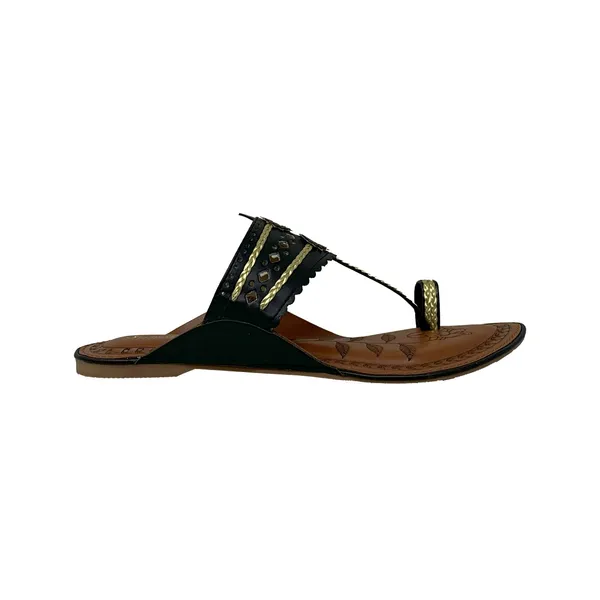 Black_Vegan_Leather_Premium_&_Elegant_Sandals_For_Women