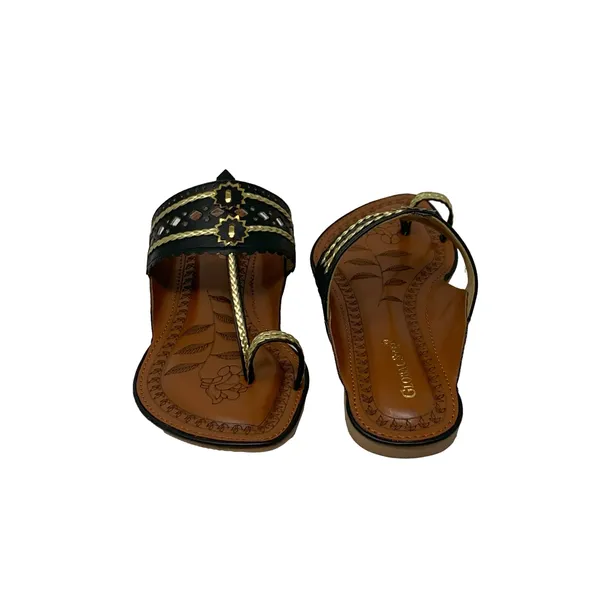 Black_Vegan_Leather_Premium_&_Elegant_Sandals_For_Women