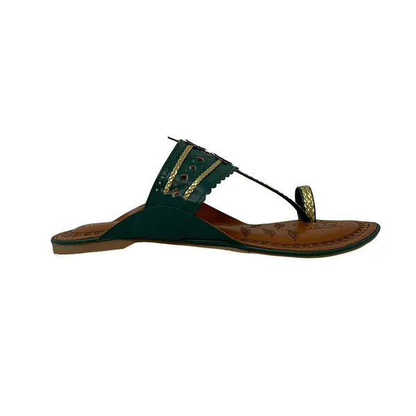 Green_Vegan_Leather_Premium_&_Elegant_Sandals_For_Women