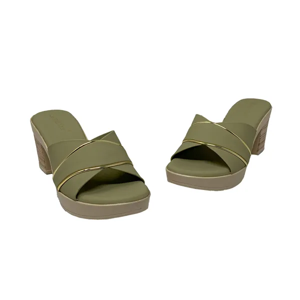 Olive-Green_Vegan_Leather_Premium_&_Elegant_Heels_For_Women