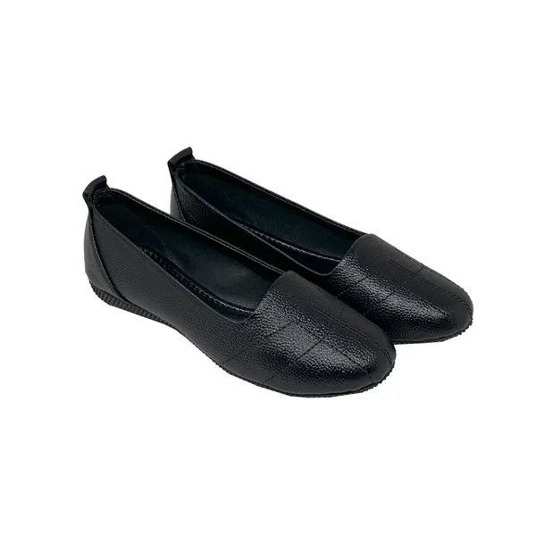 Black_Dry-Milled_Leather_Premium_&_Elegant_Flats_For_Women