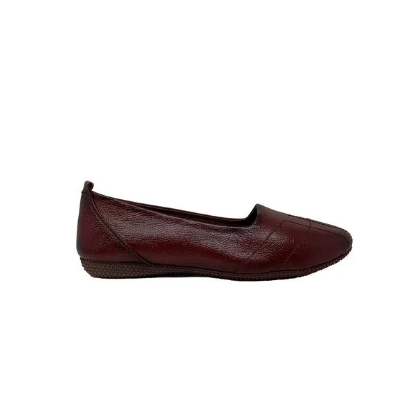 Maroon_Dry-Milled_Leather_Premium_&_Elegant_Flats_For_Women
