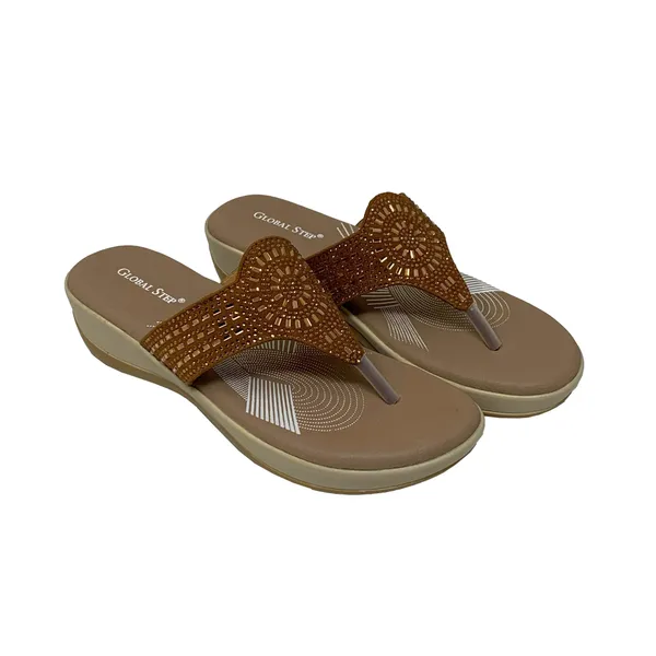 Tan_Vegan_Leather_Premium_&_Elegant_Sandals_For_Women