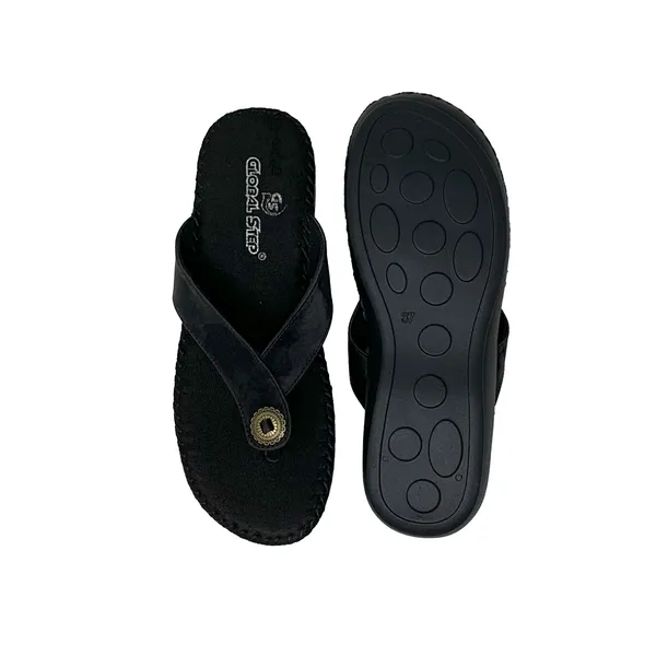 Black_Vegan_Leather_Premium_&_Elegant_Flats_For_Women