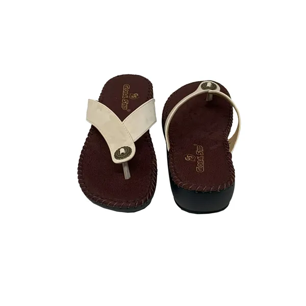 Beige_Vegan_Leather_Premium_&_Elegant_Flats_For_Women