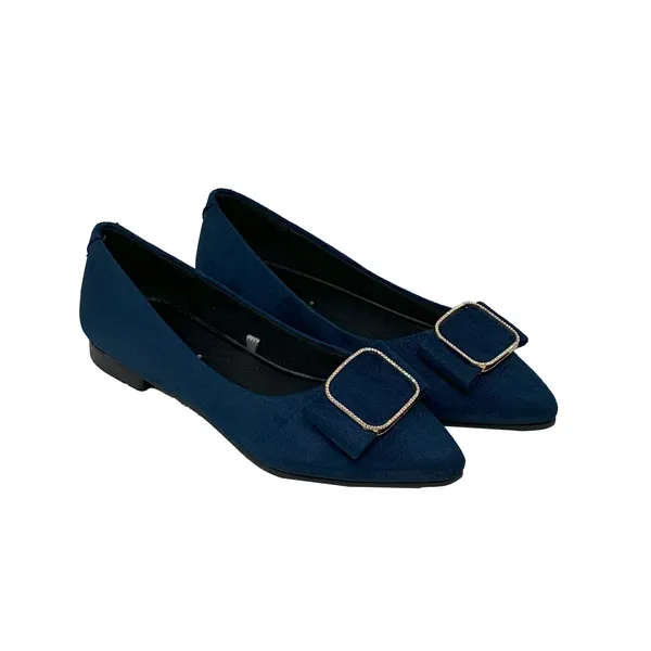 Navy_Vegan_Leather_Premium_&_Elegant_Flats_For_Women