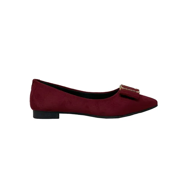 Maroon_Vegan_Leather_Premium_&_Elegant_Flats_For_Women