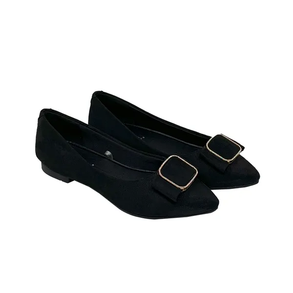 Black_Vegan_Leather_Premium_&_Elegant_Flats_For_Women