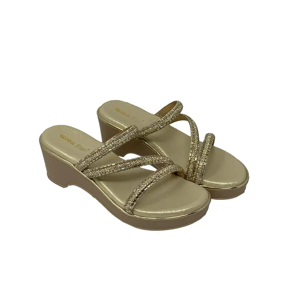 Gold_Vegan_Leather_Premium_&_Elegant_Sandals_For_Women