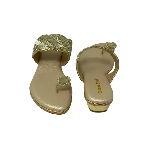 Gold_Vegan_Leather_Premium_&_Elegant_Sandals_For_Women