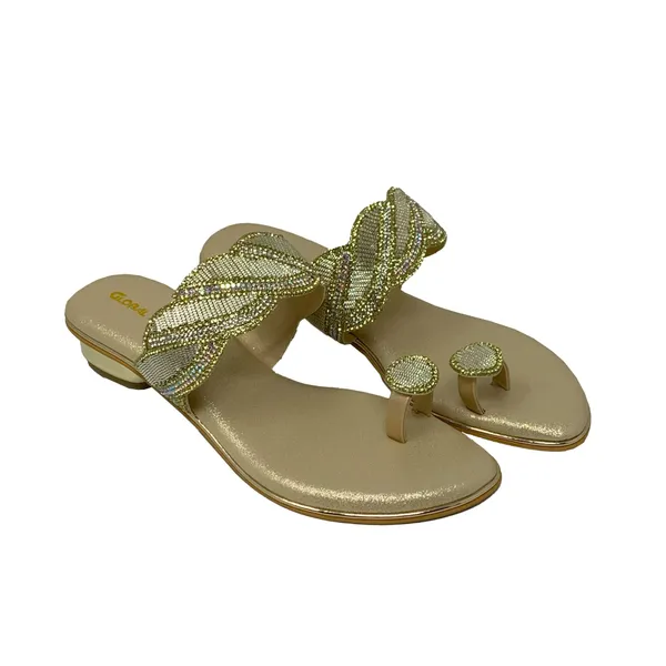 Gold_Vegan_Leather_Premium_&_Elegant_Sandals_For_Women
