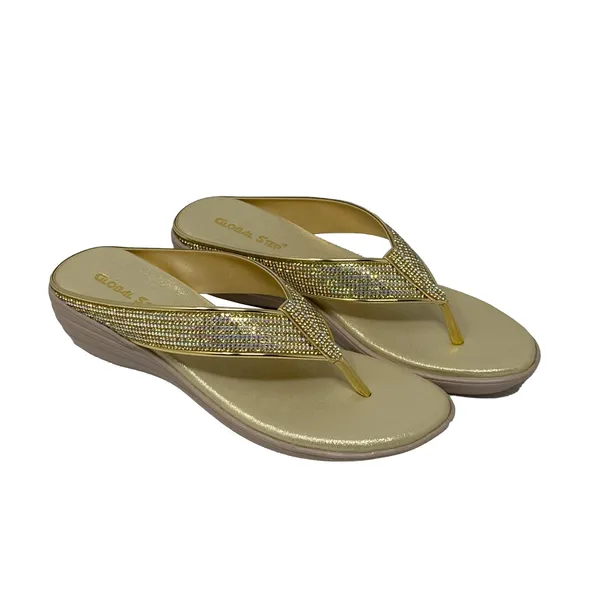 Gold_Vegan_Leather_Premium_&_Elegant_Sandals_For_Women