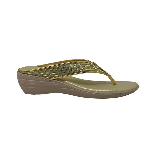 Gold_Vegan_Leather_Premium_&_Elegant_Sandals_For_Women
