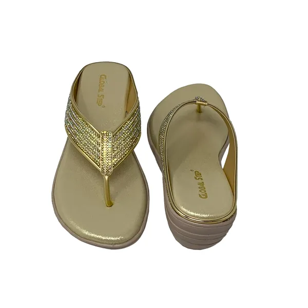 Gold_Vegan_Leather_Premium_&_Elegant_Sandals_For_Women