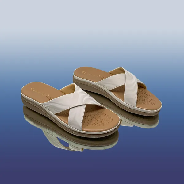 White_Vegan_Leather_Premium_&_Elegant_Sandals_For_Women