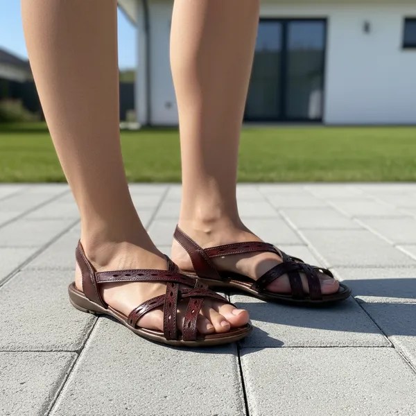 Maroon_Varnish_Leather_Premium_&_Elegant_Sandals_For_Women