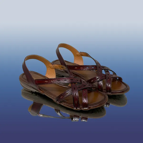 Maroon_Varnish_Leather_Premium_&_Elegant_Sandals_For_Women