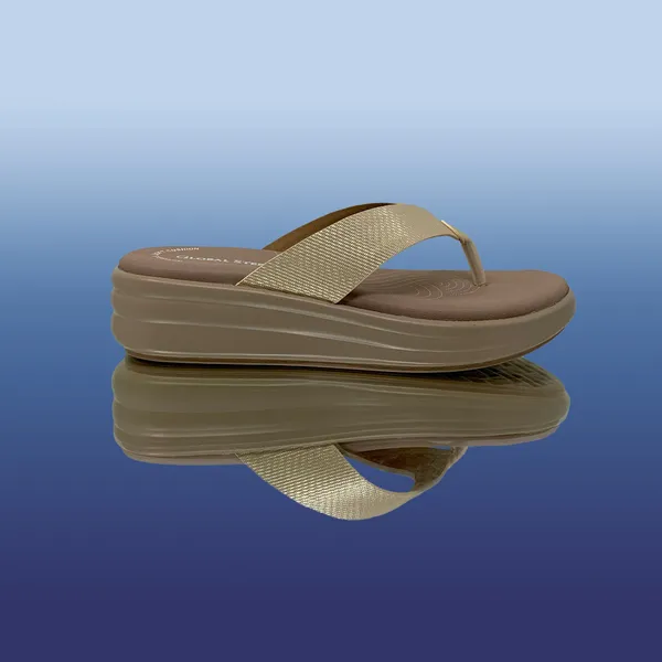 Gold_Vegan_Leather_Premium_&_Elegant_Slippers_For_Women