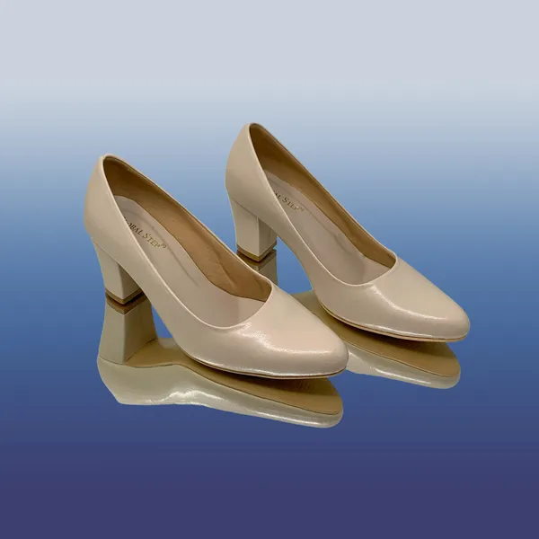 Beige_Vegan_Leather_Premium_&_Elegant_Flats_For_Women