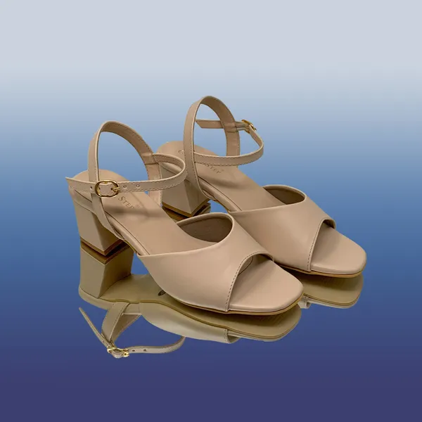 Beige_Vegan_Leather_Premium_&_Elegant_Sandals_For_Women
