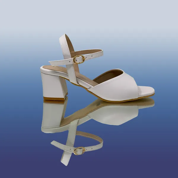 White_Vegan_Leather_Premium_&_Elegant_Sandals_For_Women