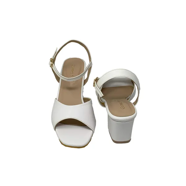 White_Vegan_Leather_Premium_&_Elegant_Sandals_For_Women