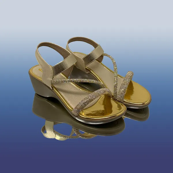 Gold_Vegan_Leather_Premium_&_Elegant_Sandals_For_Women
