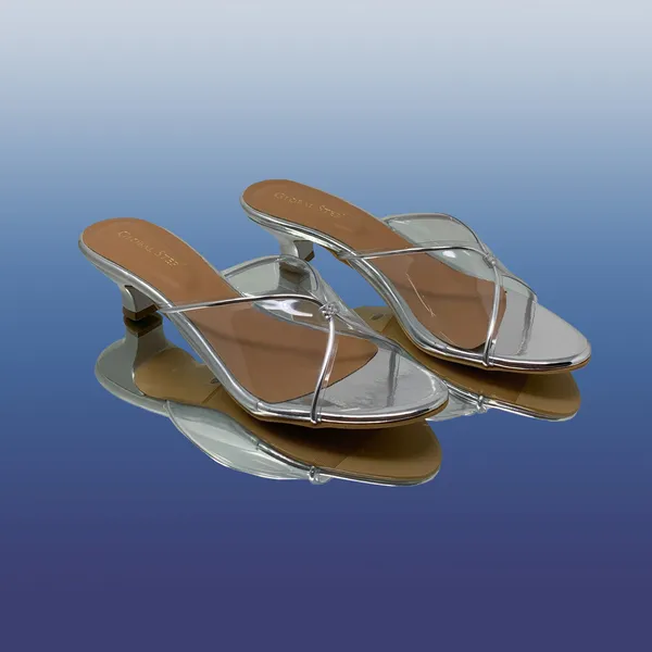Silver_Vegan_Leather_Premium_&_Elegant_Sandals_For_Women