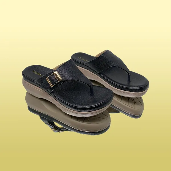 Black_Vegan_Leather_Premium_&_Elegant_Sandals_For_Women