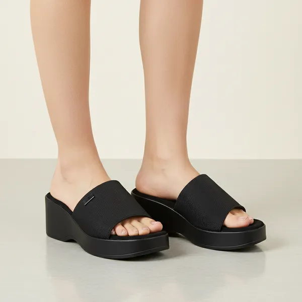 Black_Vegan_Leather_Premium_&_Elegant_Slippers_For_Women