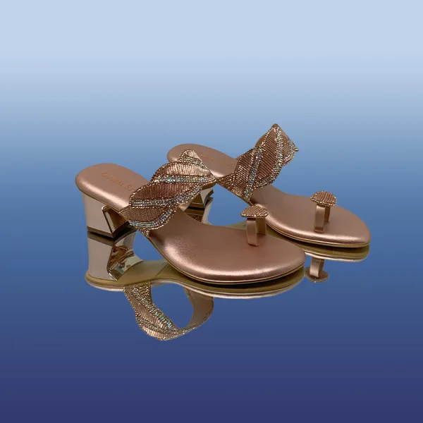 Rose-Gold_Vegan_Leather_Premium_&_Elegant_Heels_For_Women