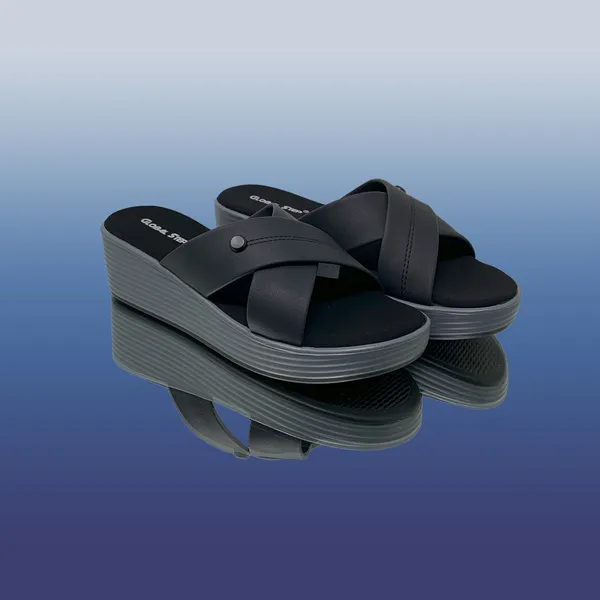 Black_Vegan_Leather_Premium_&_Elegant_Sandal_For_Women