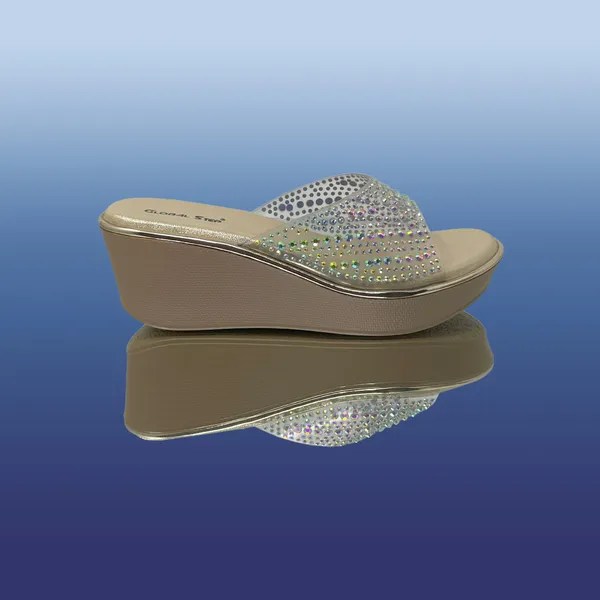 Gold_Vegan_Leather_Premium_&_Elegant_Wedges_For_Women