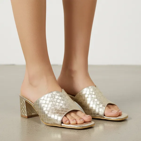 Gold_Vegan_Leather_Premium_&_Elegant_Heels_For_Women