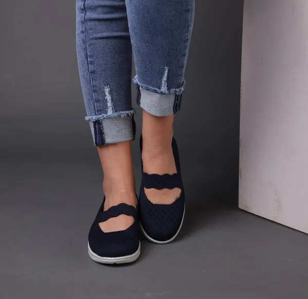 Navy_Blue_Vegan_Leather_Premium_&_Elegant_Flats_For_Women