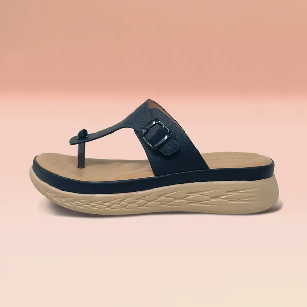 Black_Vegan_Leather_Premium_&_Elegant_Comfy_Flats_For_Women