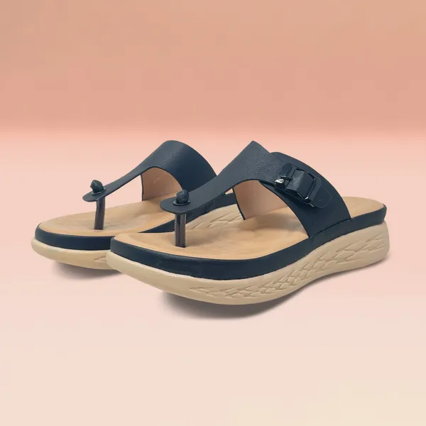 Black_Vegan_Leather_Premium_&_Elegant_Comfy_Flats_For_Women