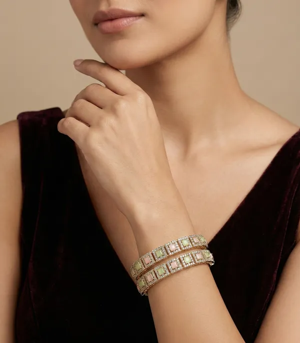Set_of_2_Kaira_Glossy_Golden_Finish_Multicolor_Stones_AD_Anti_Tarnish_Bangle