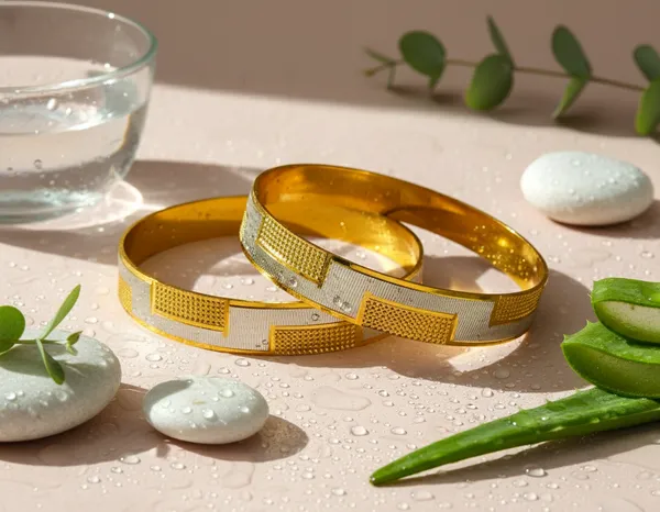 Set_of_2_Sona_Bold_Geometric_Dual_Tone_Anti_Tarnish_Kada_Bangle