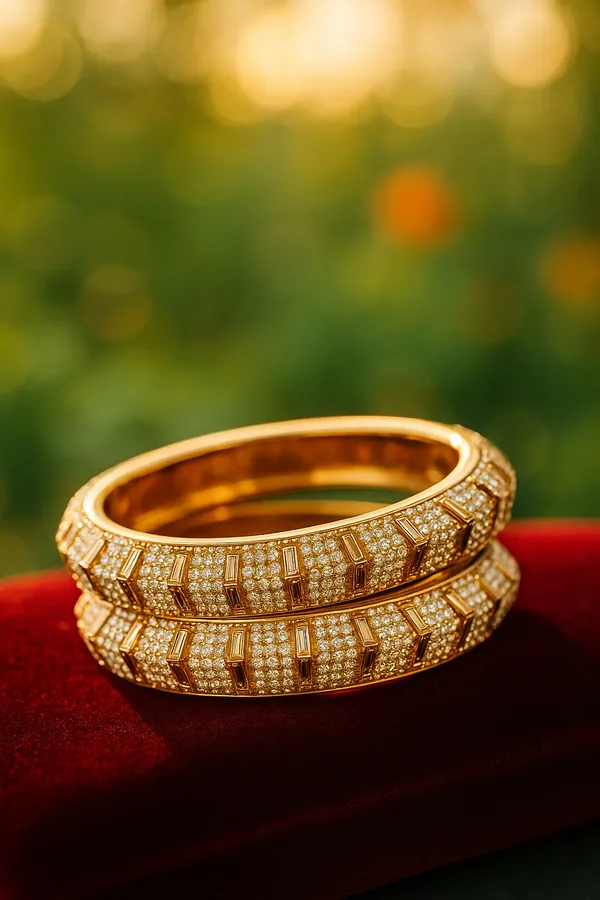 Anita_Bangle_|_Gold_Plated_|_American_Diamond_|_Pearl_Kada_|_Set_of_2