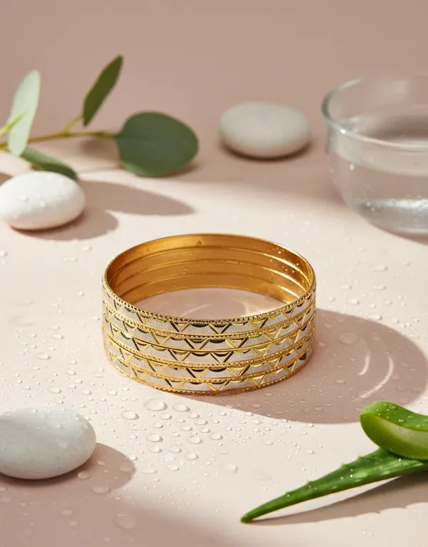 Set_of_4_Divya_Classic_Dual_Tone_Anti_Tarnish_Bangle