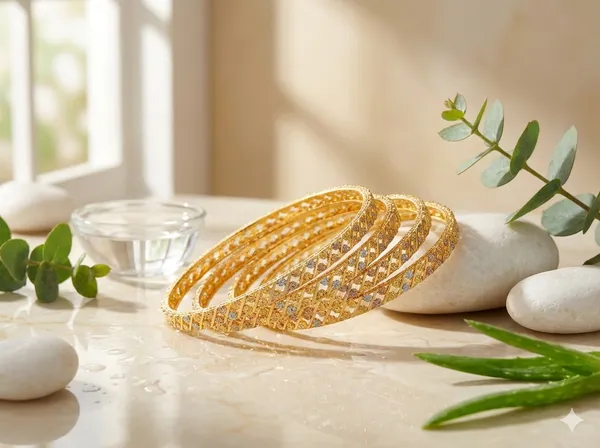 Set_of_4_Hema_Tri_Tone_Floral_Anti_Tarnish_Bangle