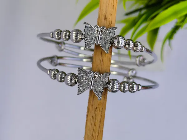 Taru_Silver_Plated_Anti_Tarnish_Butterfly_Bracelet