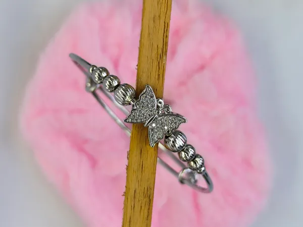 Taru_Silver_Plated_Anti_Tarnish_Butterfly_Bracelet